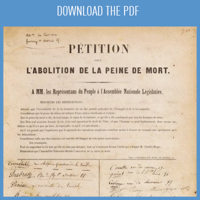 Abolition of the death penalty: a european exception to be promoted ...